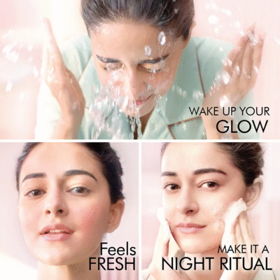 Lakmē Blush & Glow Brightening Lemon Facewash, with Vitamin C Serum, 50gm - Image 3