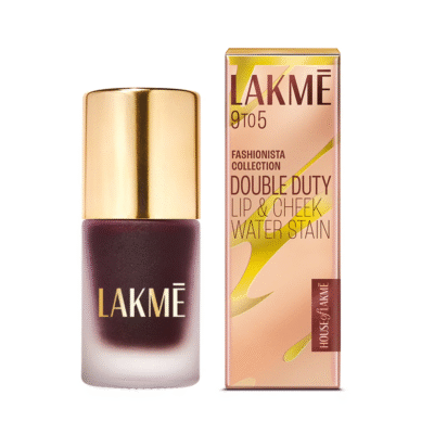Lakmē 9to5 Double Duty Lip & Cheek Water Stain (Combo)