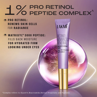 Lakmē Retinol Advanced Renewal Under Eye Serum Crème - Image 3